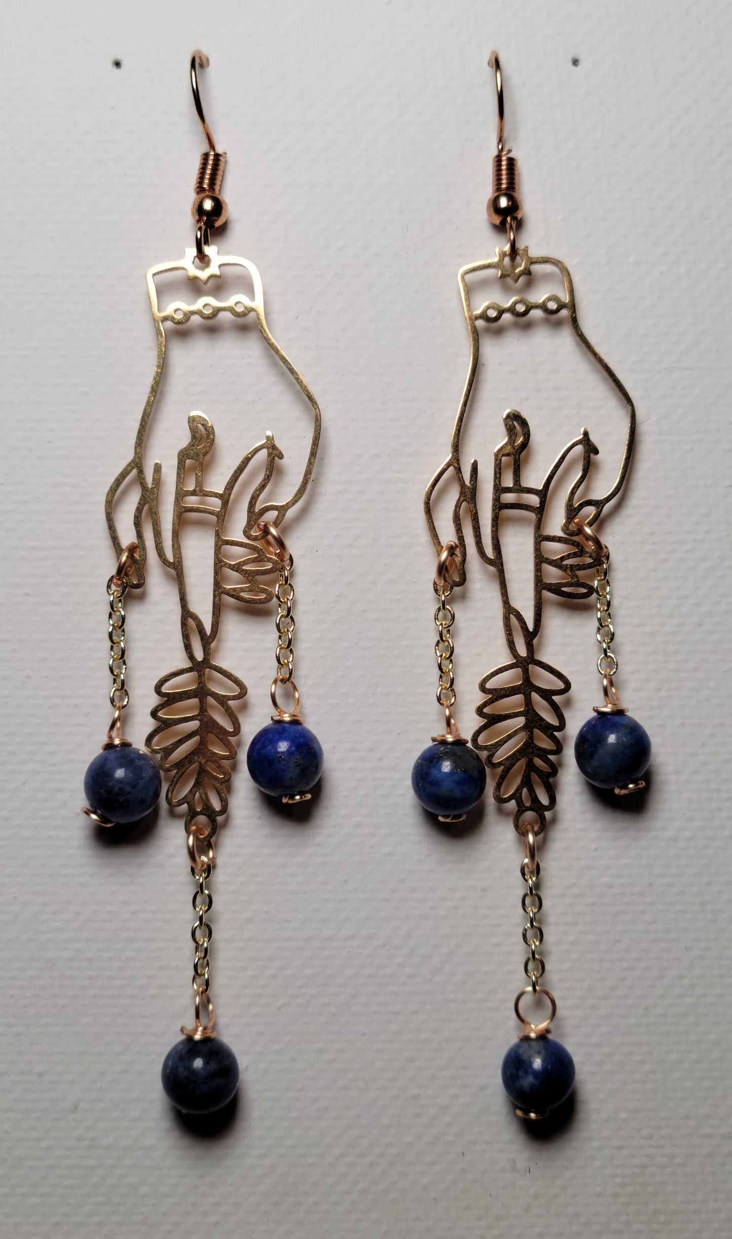 Hand Charm Earrings