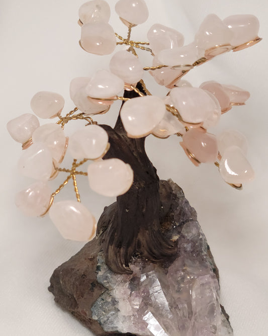 Rose Quartz Tree