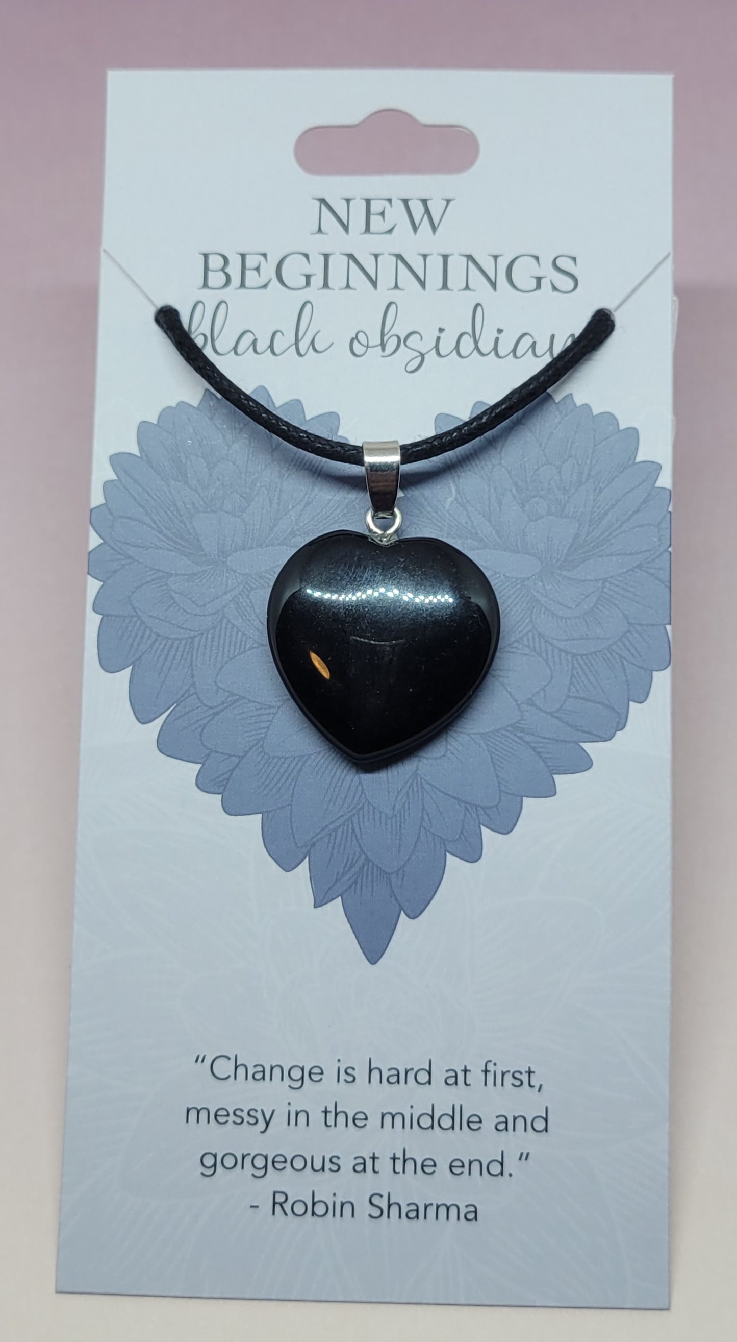 Heart Shaped Crystal Necklace Pendant