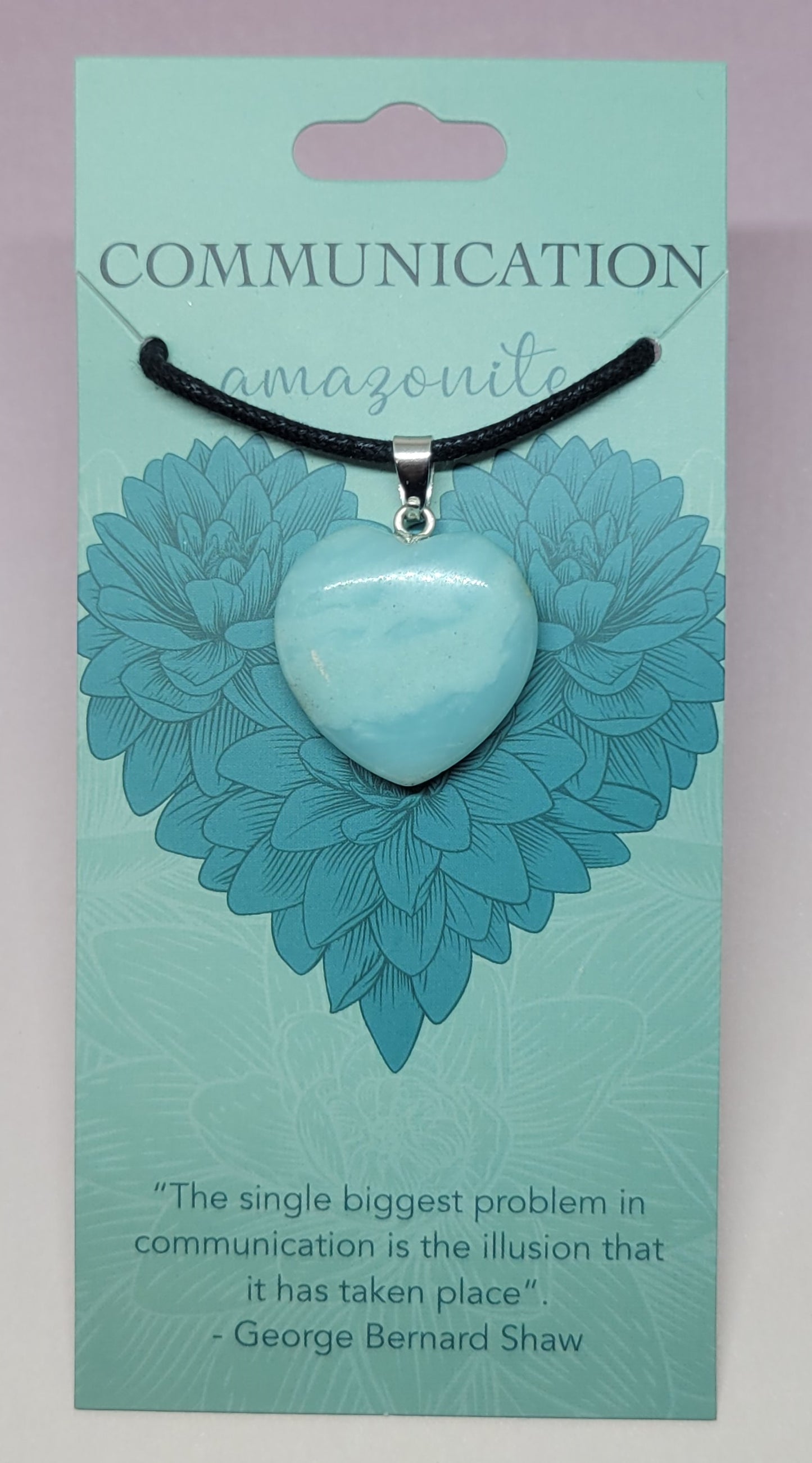 Heart Shaped Crystal Necklace Pendant