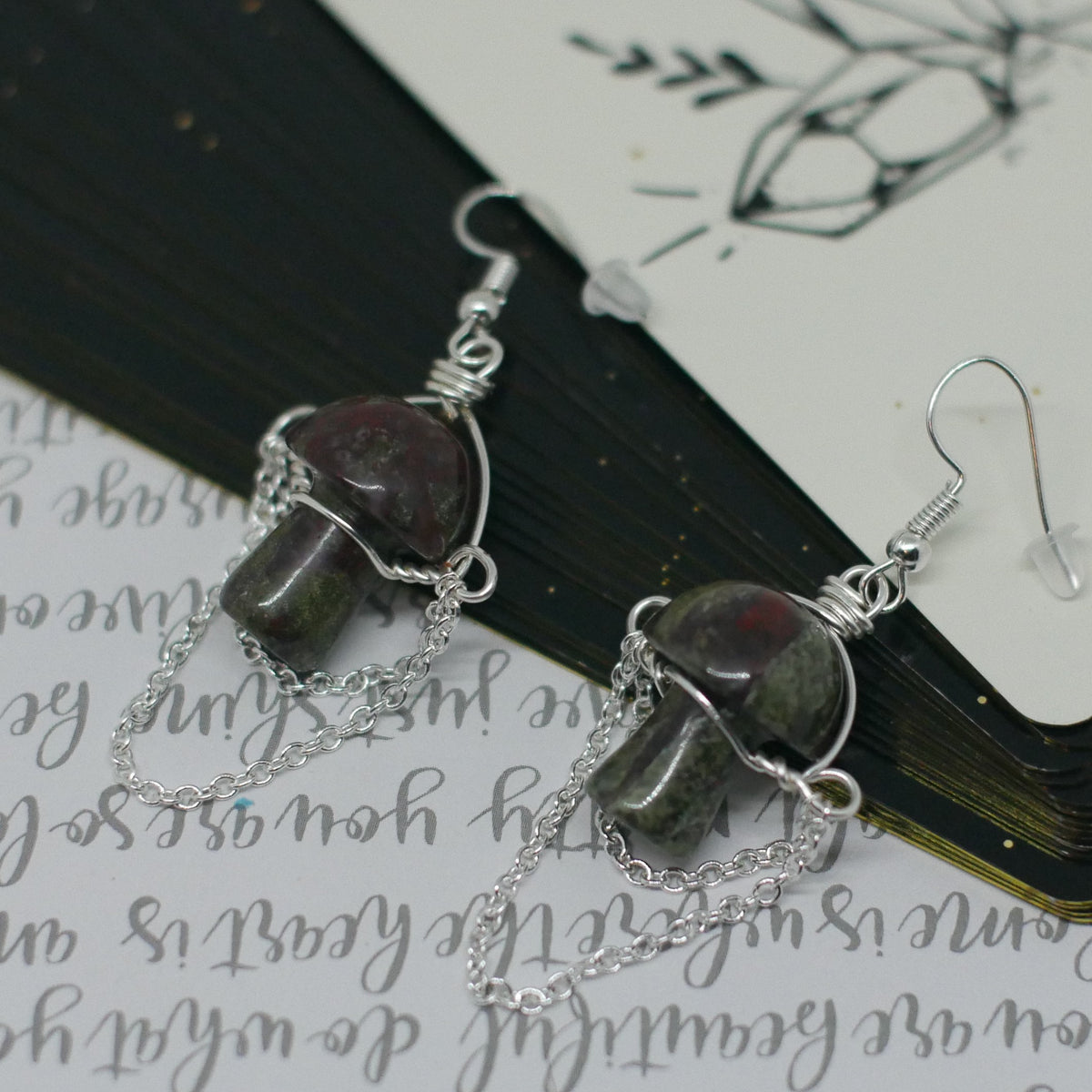 Mushroom Earrings