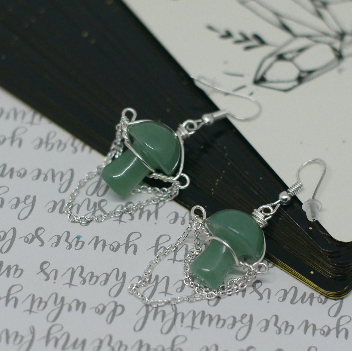 Mushroom Earrings