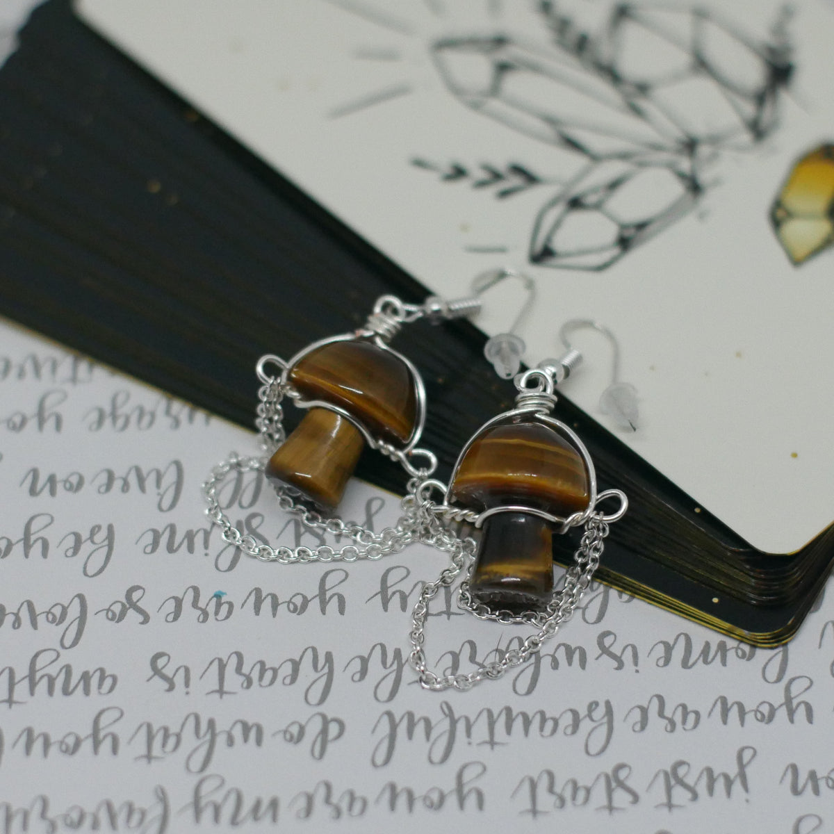 Mushroom Earrings