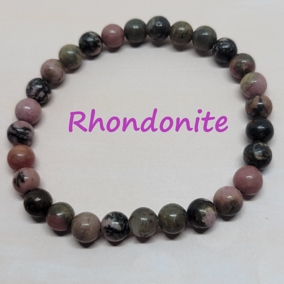 Energy Bead Stretch Bracelet 6mm